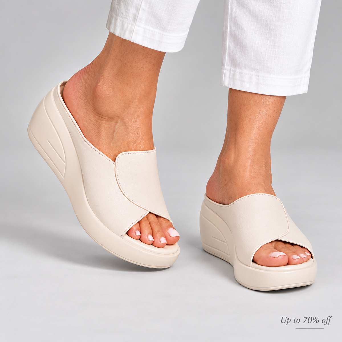 Celine™ | Orthopedic Slip-on Wedge Sandals