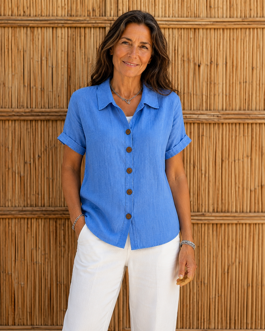 Aurelia | Classic Button-Up Shirt