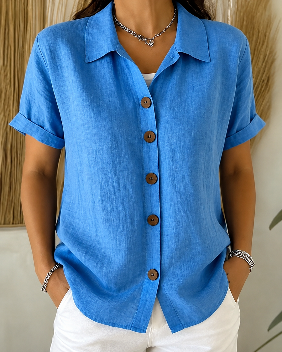 Aurelia | Classic Button-Up Shirt
