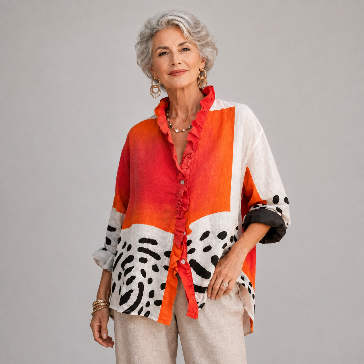 Ruby™ Relaxed Print Blouse