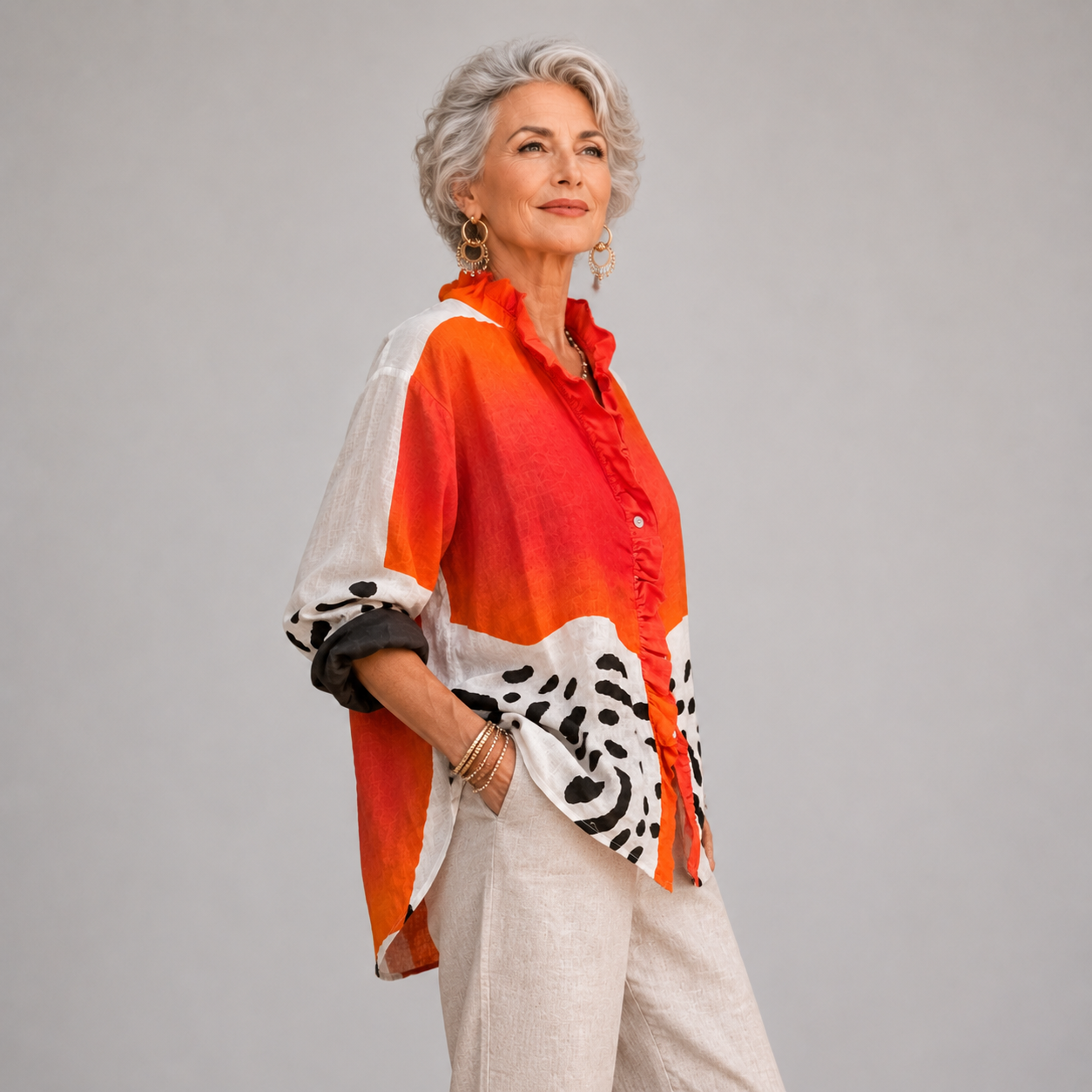 Ruby™ Relaxed Print Blouse