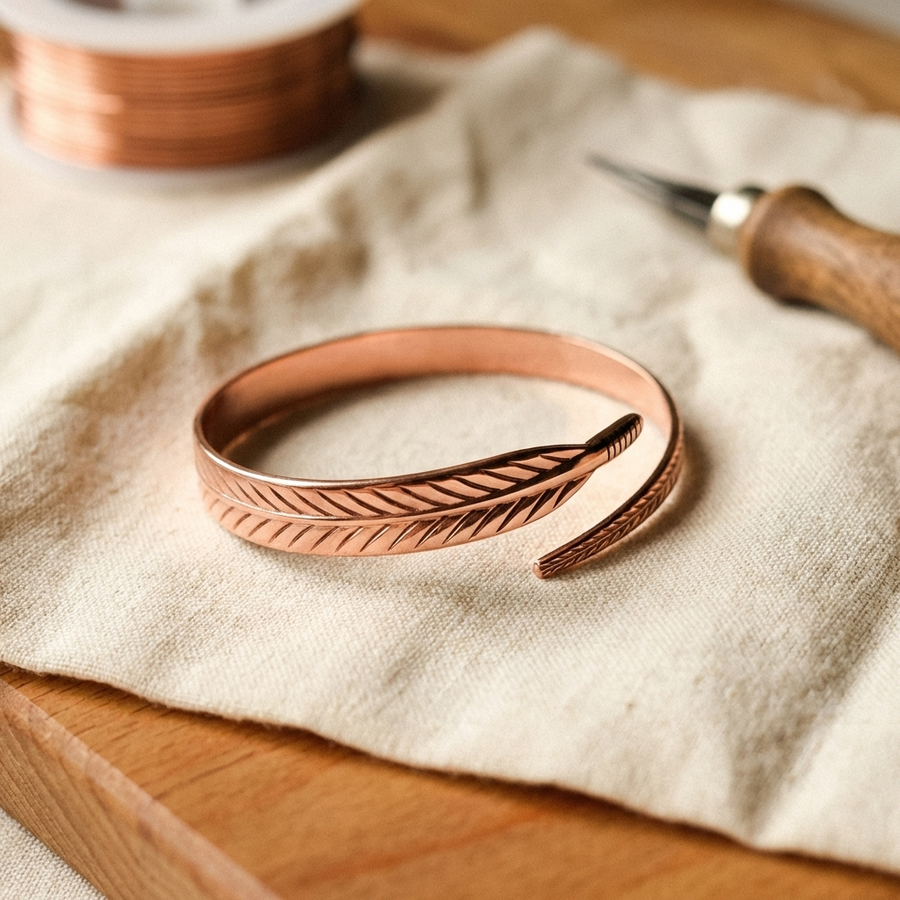 Amelia's Root Copper Bracelet