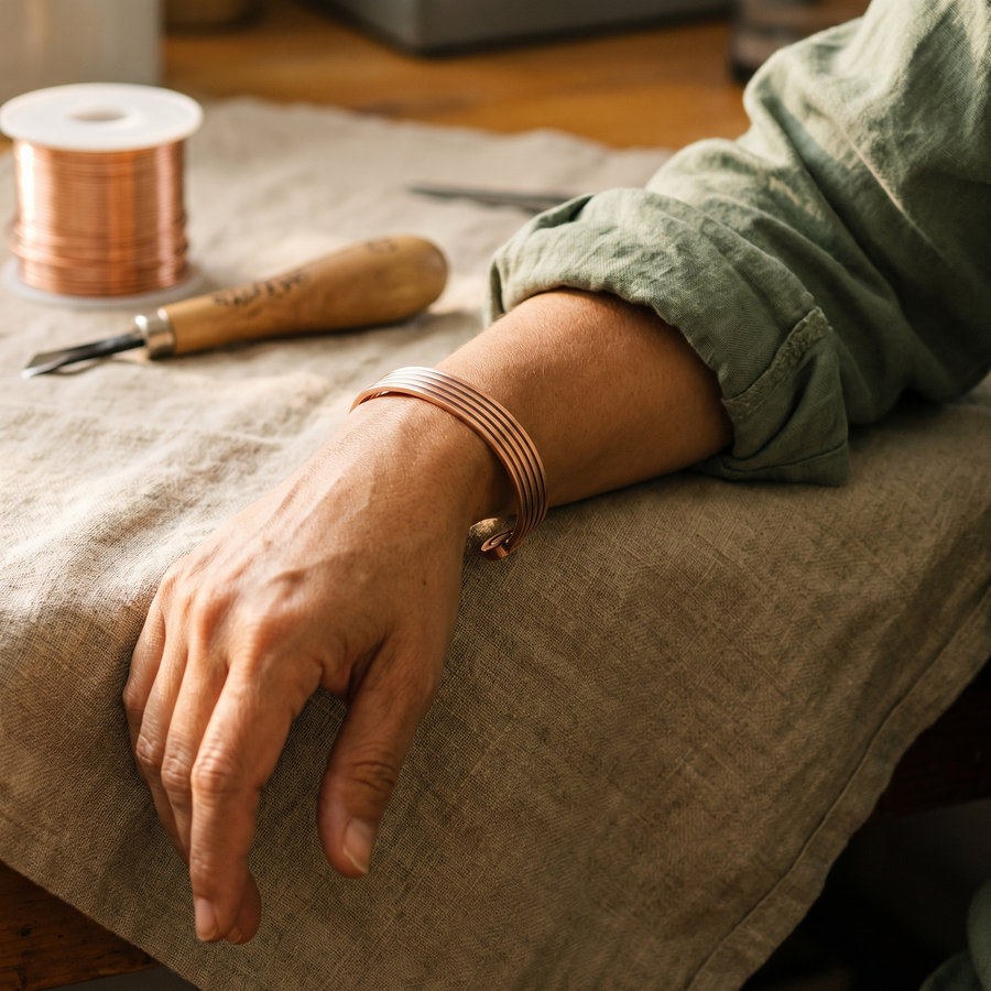 Amelia's Ridge Copper Bracelet