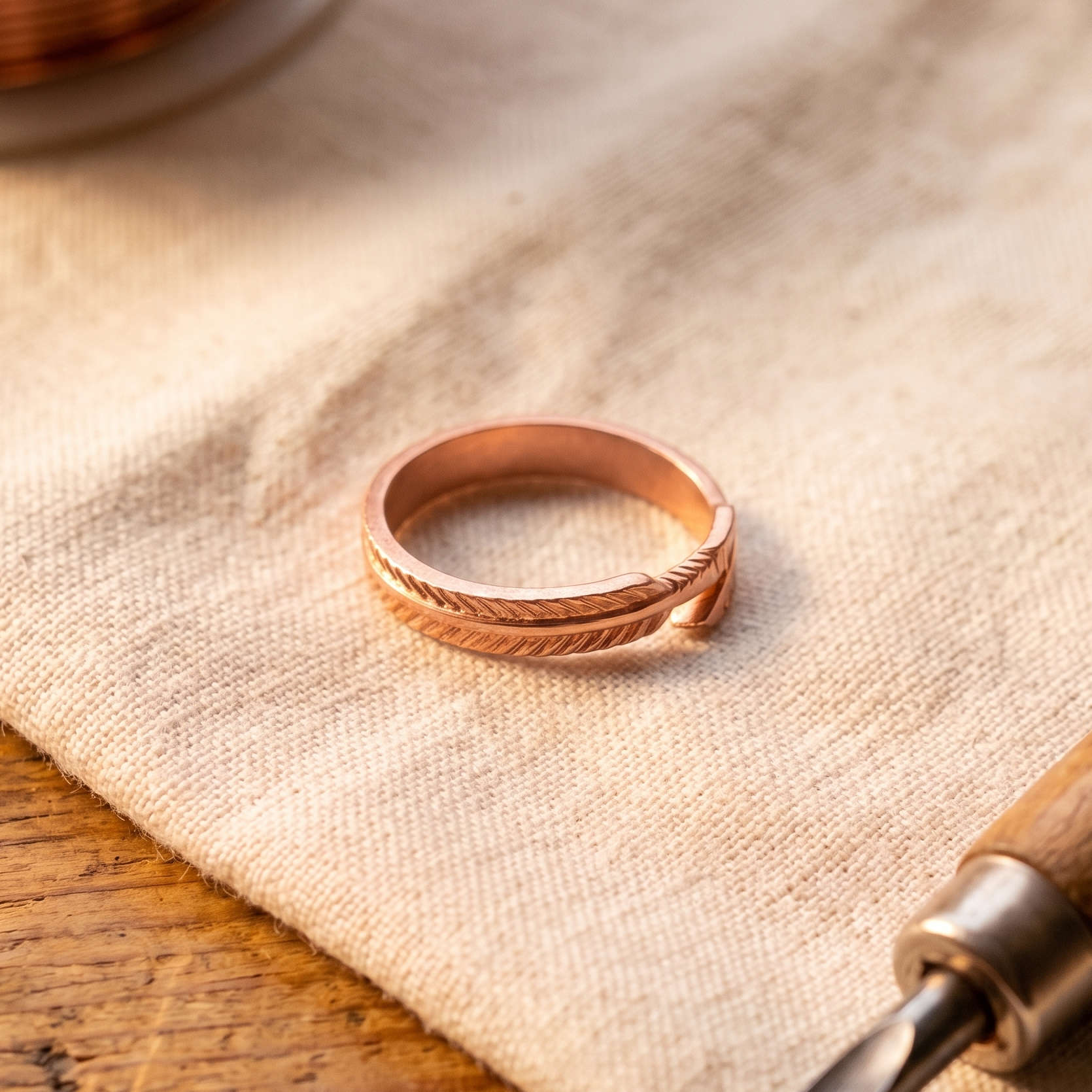 Amelia's Root Copper Ring